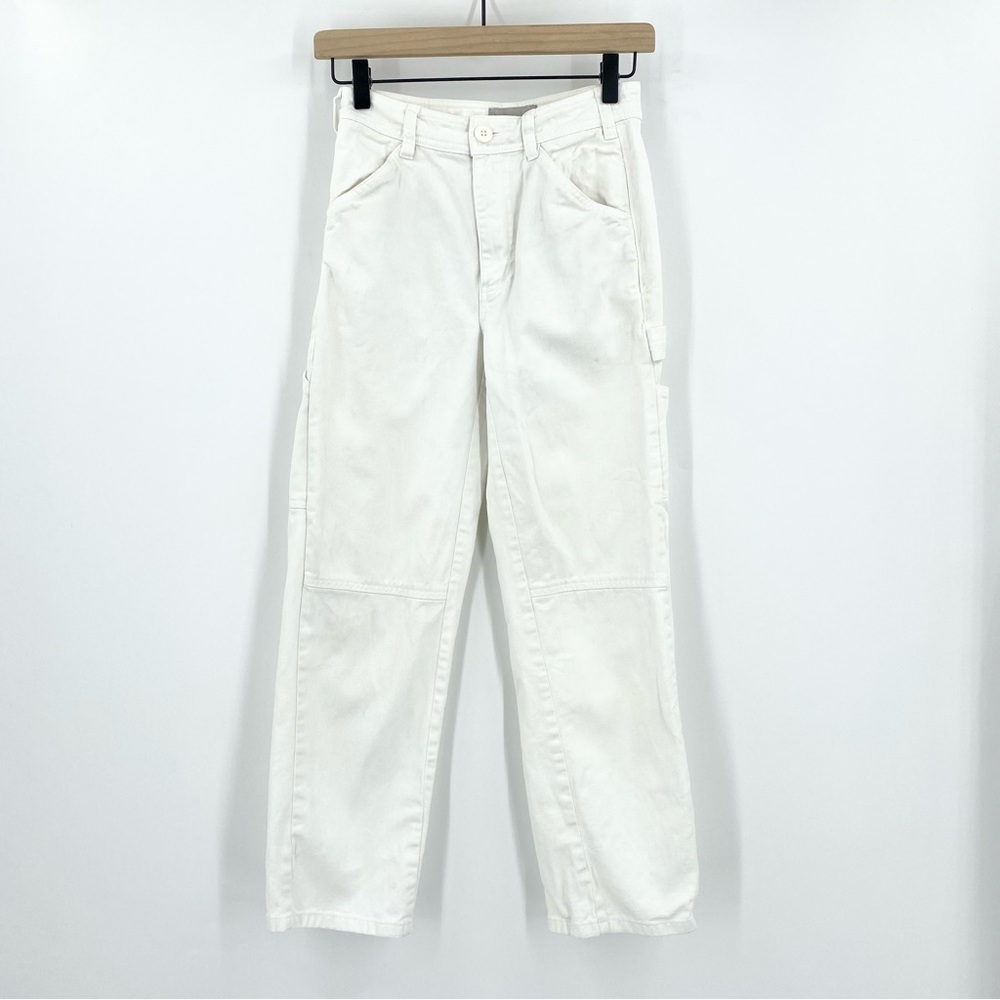 SOLD Everlane White Cargo Pants sz 00